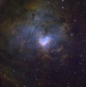NGC 1491, an emission nebula in the constellation of Perseus.